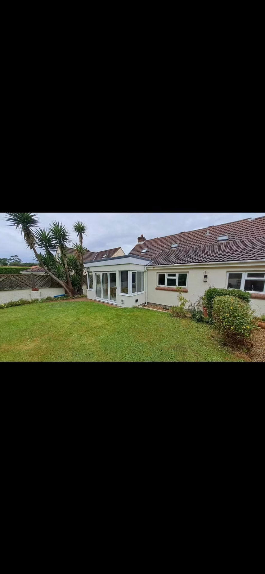 After — Finished extension blending seamlessly with the existing property