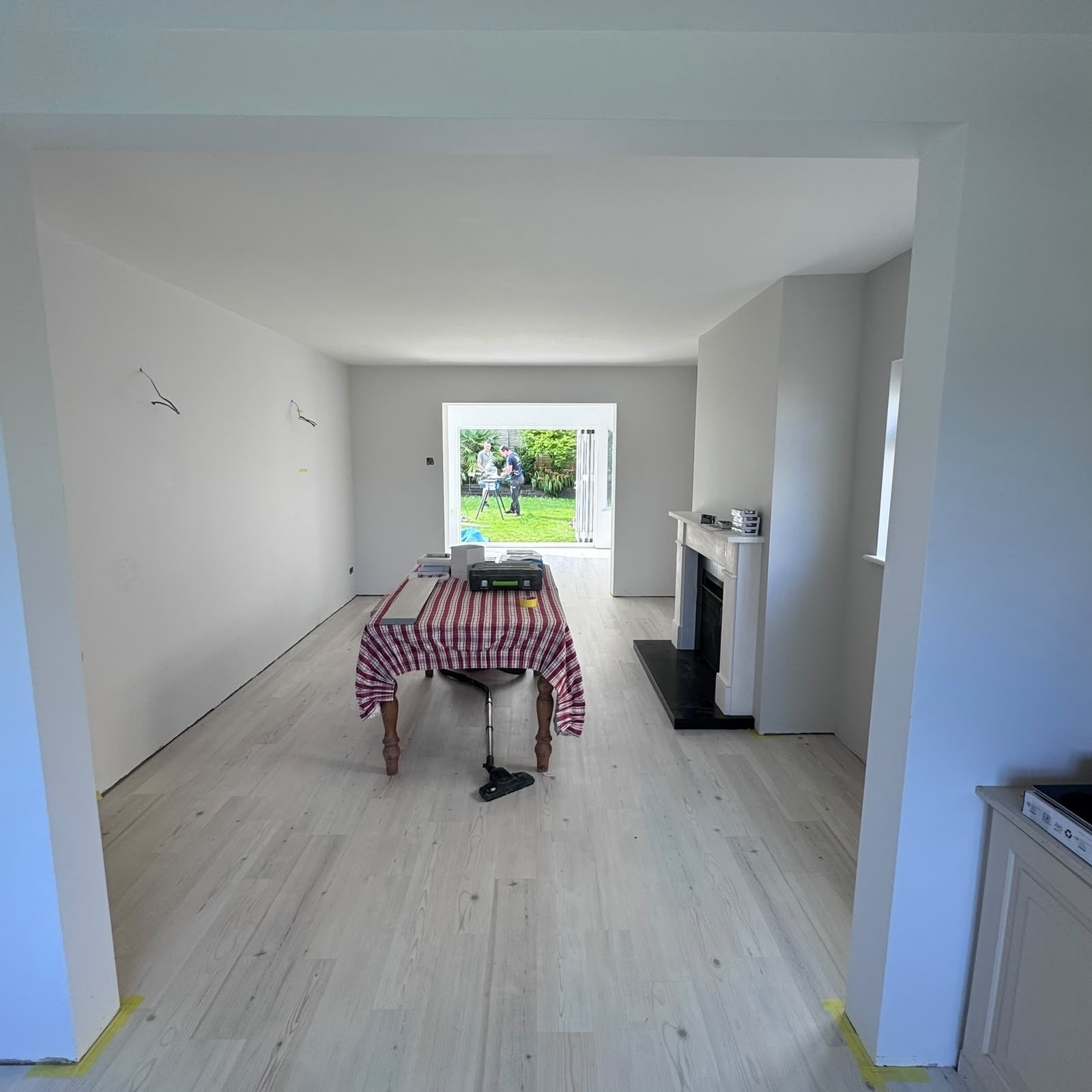 Before — Internal alterations opening up the ground floor layout